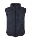 Aspesi Jil Nylon Taffeta Padded Vest In Navy Blue