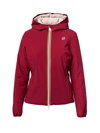 K-way Lily Thermo Plus Reversible Jacket In Red