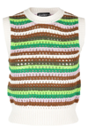 Department Five Department 5 Top "patty" In Multi Verde