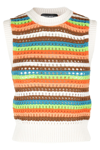 Department Five Department 5 Top "patty" In Multi Arancio