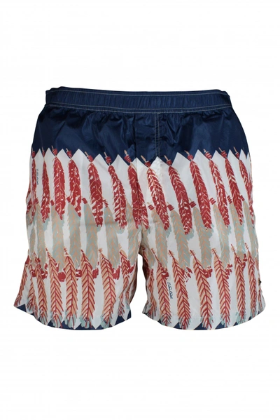 Valentino Swim Short In Red