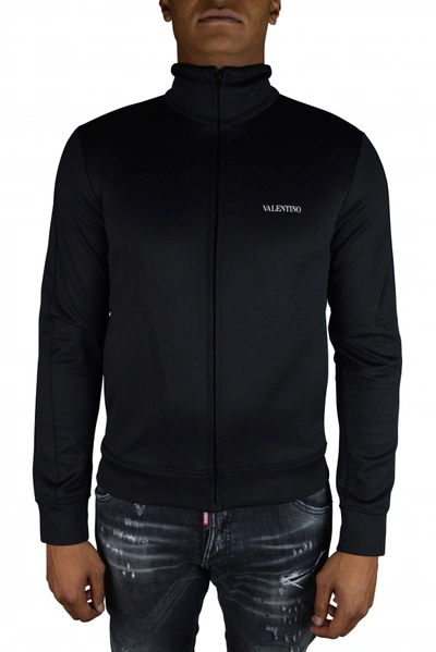 Valentino Vest With Zip In Black