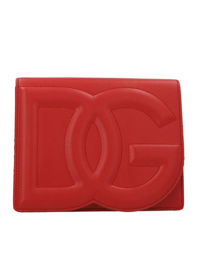 Dolce & Gabbana Shoulder Bag In Red