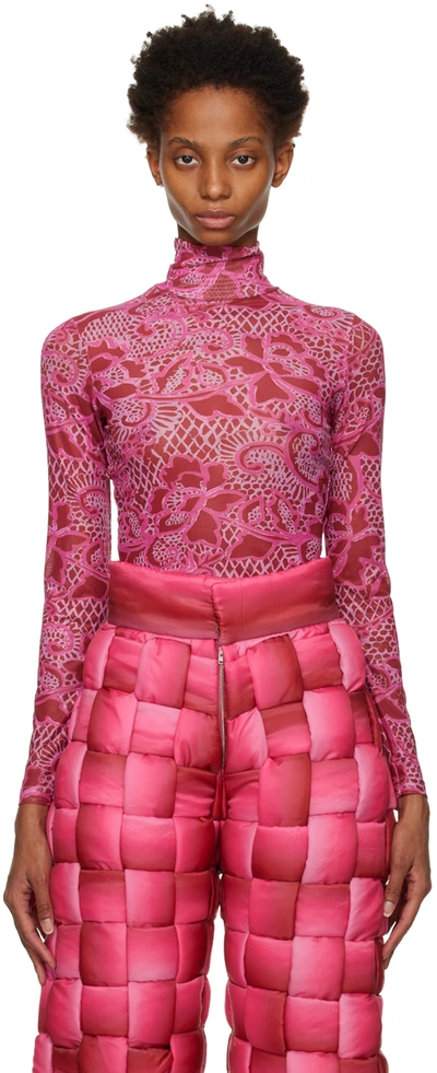 Constanca Entrudo Ssense Exclusive Pink Long Sleeve T-shirt
