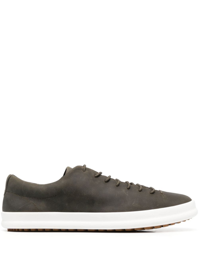 Camper Chasis Leather Sneaker In 绿色