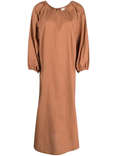 deiji studios brown dress Light Dress