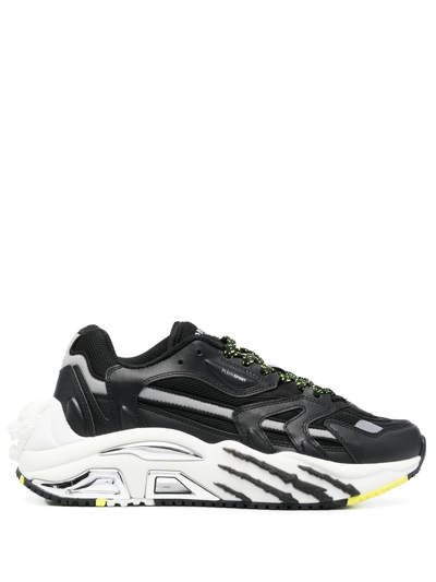 Plein Sport Runner Low-top Sneakers In 黑色