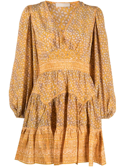 Ulla Johnson Hayana Mini Dress In Multi