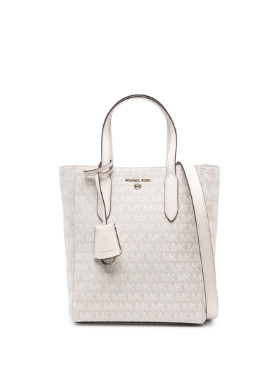 Michael Michael Kors Monogram-pattern Tote Bag In 中性色