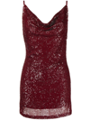 IN THE MOOD FOR LOVE SEQUIN MINI DRESS