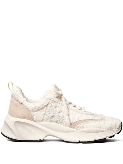 Tory Burch Good Luck Low-top Sneakers In Neutrals