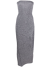 A. ROEGE HOVE RIBBED STRAPLESS DRESS
