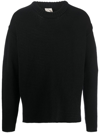 TEN C CREW-NECK KNITTED JUMPER