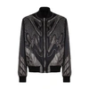 Balmain All-over Embroidered Jacket With Studs In Noir