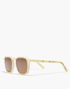 Madewell Ralston Sunglasses In Alabaster