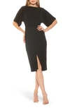 Alexia Admor Mila V-back Dress In Black