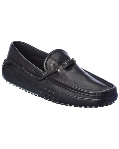 Tod's Gommino Leather Loafer In Black
