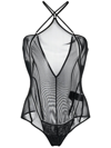 Knwls Woman Black Bodysuits In Black