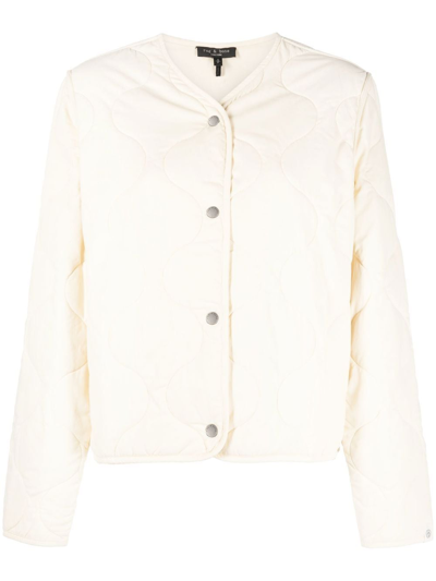 Rag & Bone Padded Press-stud Jacket In Neutrals