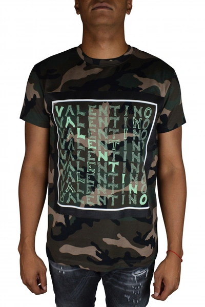 Valentino T-shirt In Yellow