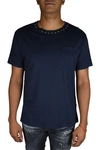 Valentino T-shirt In Dark Blue