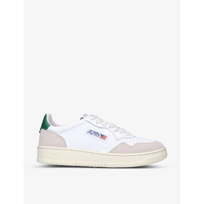 Autry Medalist Low-top Leather Trainers In White