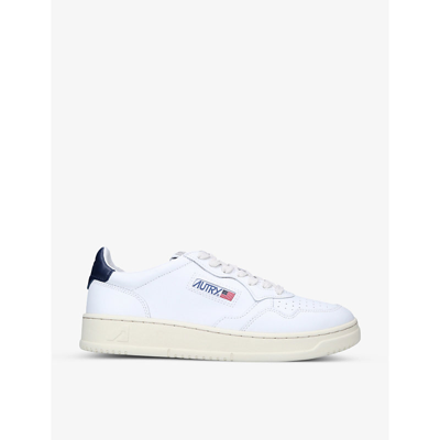 Autry Medalist Low-top Leather Trainers In White