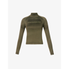 Misbhv Sport Gaia Long-sleeve Top In Olive