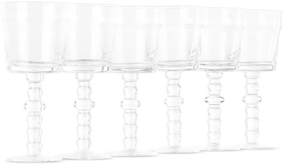Ichendorf Milano Bianca Flute Glass Set, 6 Pcs In Clear