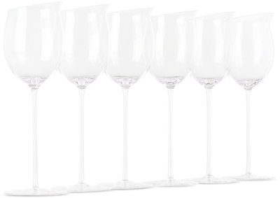 Ichendorf Milano Provence Stemmed Wine Glass Set, 6 Pcs In Clear