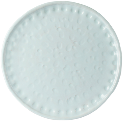 Gerstley Blue Serving Platter In Pale Blue