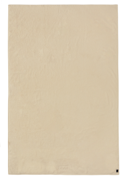 Hay Off-white Mono Bath Sheet In Cream