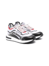 Dsquared2 Panelled Colour-block Trainers In White