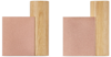 Muuto Rose Gold Attach Coat Hook Set In Rose