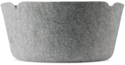 Muuto Grey Large Restore Basket In Grey