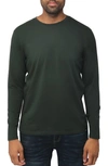 X-ray Crew Neck Long Sleeve T-shirt In Hunter