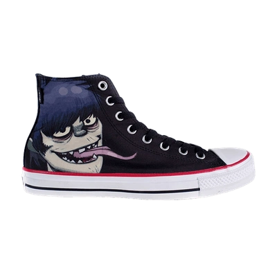 Pre-owned Converse Gorillaz X Chuck Taylor All Star Hi Top 'murdoc' In Black