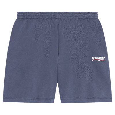 Pre-owned Balenciaga Sweatshorts 'dark Grey/white'
