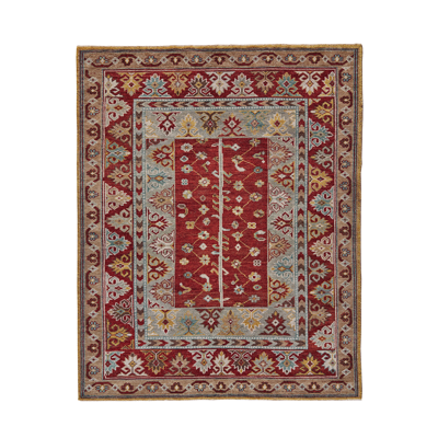 Oka Svero Rug 9'6" X 13'6" - Red Madder/blue