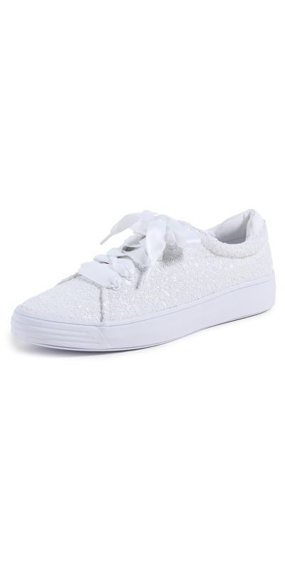 Keds Alley Celebration Sequins Sneakers In White