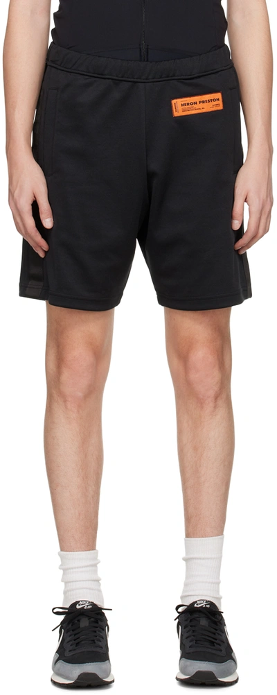 Heron Preston Black Nf Shorts