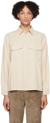 PS BY PAUL SMITH BEIGE CARGO POCKET SHIRT