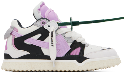 Off-white Sponge Multicolor Trainers In Purple