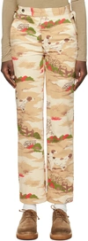BODE BEIGE POINTING DOG TROUSERS
