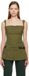 MIAOU KHAKI VALLOIS CORSET