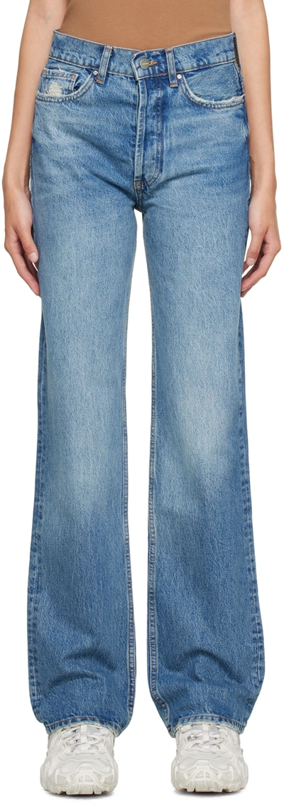 Anine Bing Blue Kat Jeans