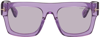 Tom Ford Fausto 53mm Geometric Sunglasses In Pink