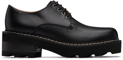 Gabriela Hearst Black Tera Brogue Oxfords