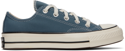 Converse Blue Chuck 70 Sneakers In Deep Waters/egret/bl