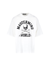 Mastermind Japan Logo-print Short-sleeved T-shirt In Bianco